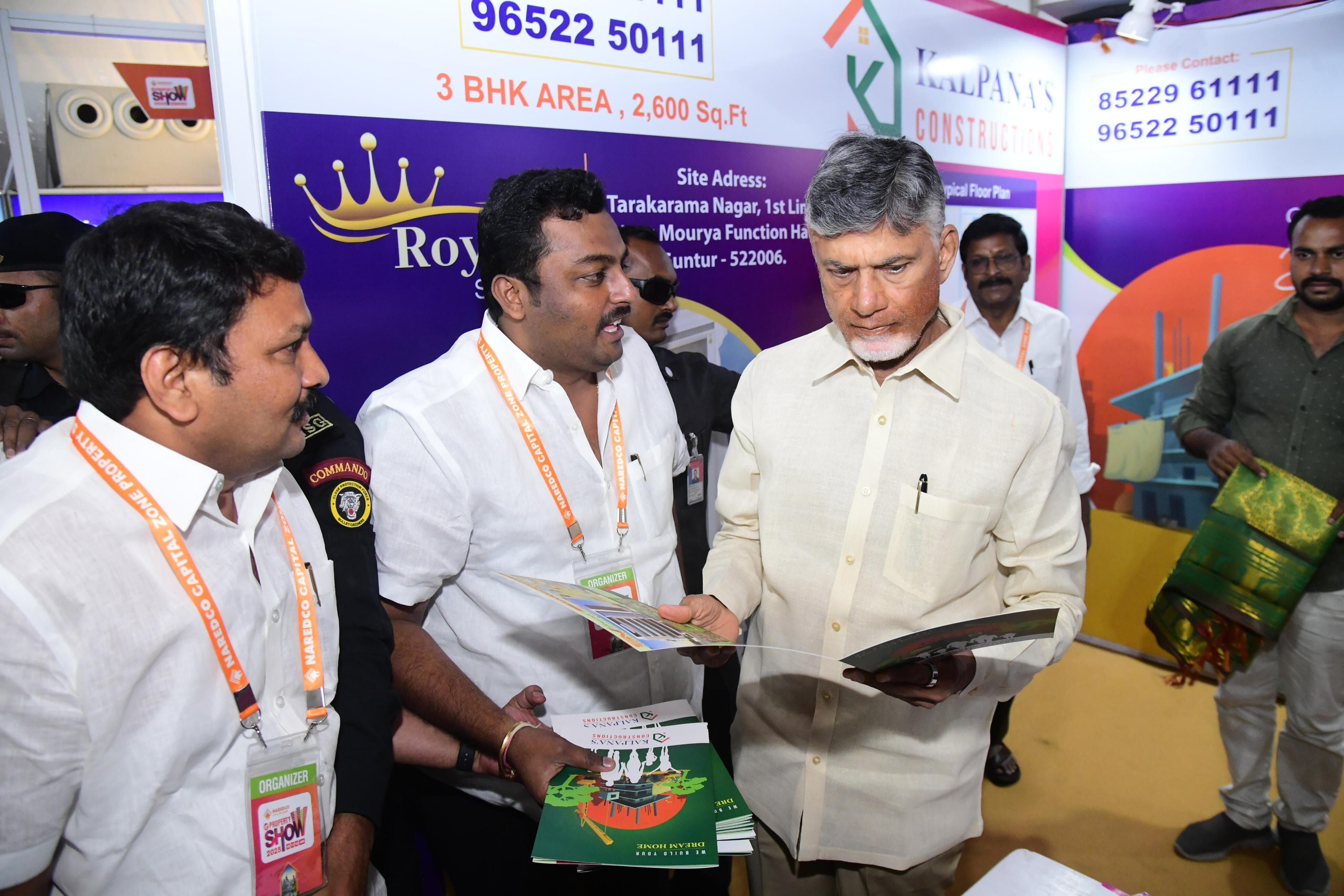 CM Naidu Calls For Real Estate Boom In Andhra Promises To Support