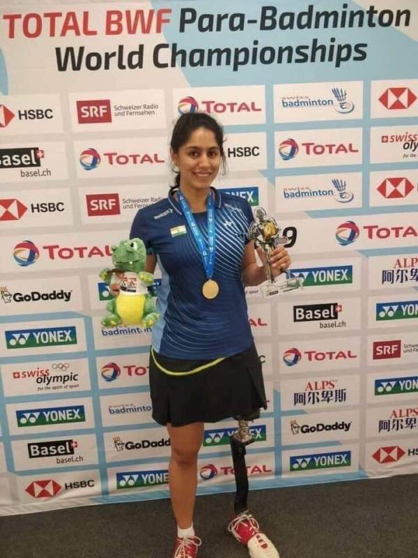 Manasi Joshi clinches first gold at Para-Badminton World Championship