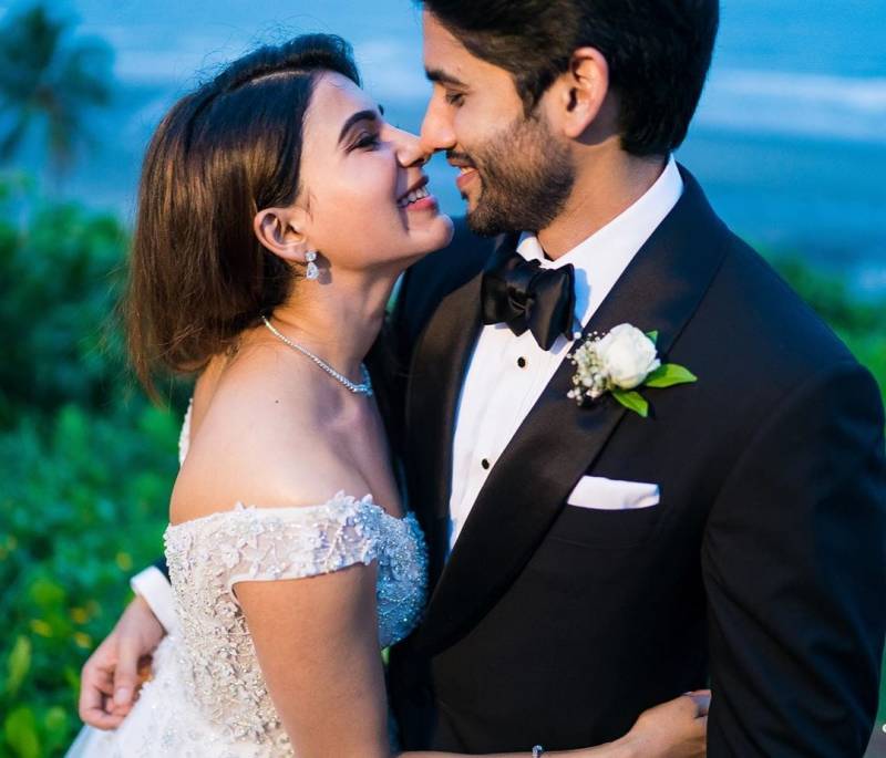 Samantha and Chaitanya celebrate two years of wedded bliss Samantha and Chaitanya celebrate two years of wedded bliss