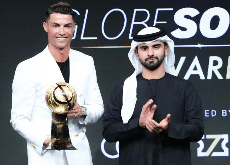 Cristiano Ronaldo bags best mens player title at Dubai Globe Soccer Awards