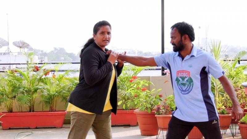 Self-Defense techniques for women by N Lakshmi