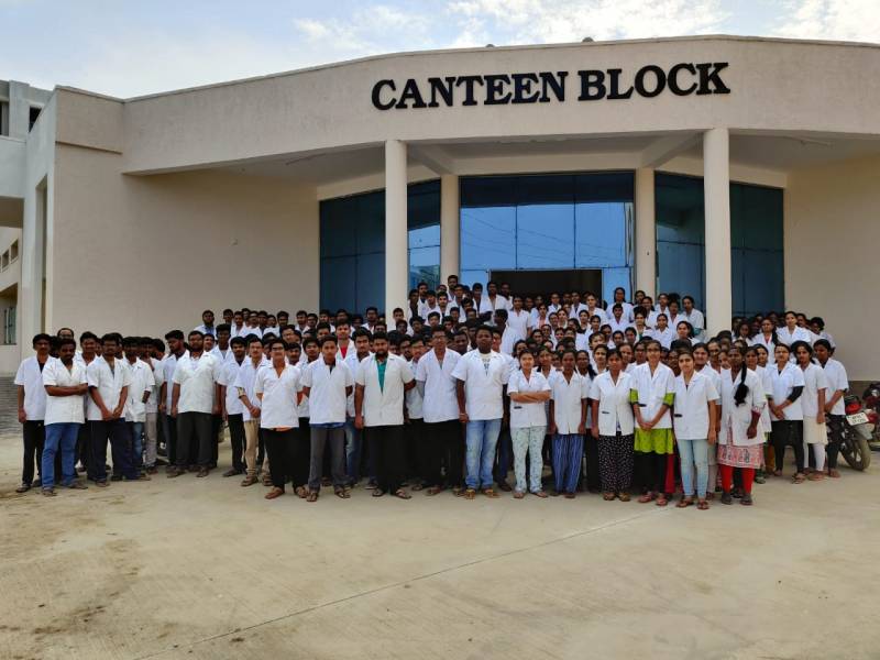 Siddipet govt medical students boycott classes to demand basic facilities in their college