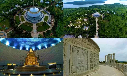 Photos: Worlds largest Buddhist theme park to open in Nalgonda