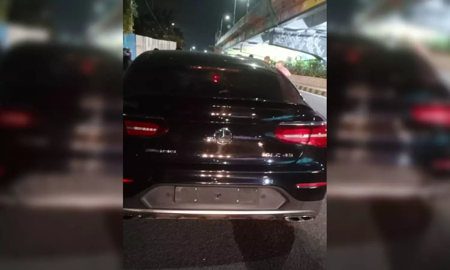 Mercedes involved in road mishap at Cyber Towers belongs to YSRCP MLAs son