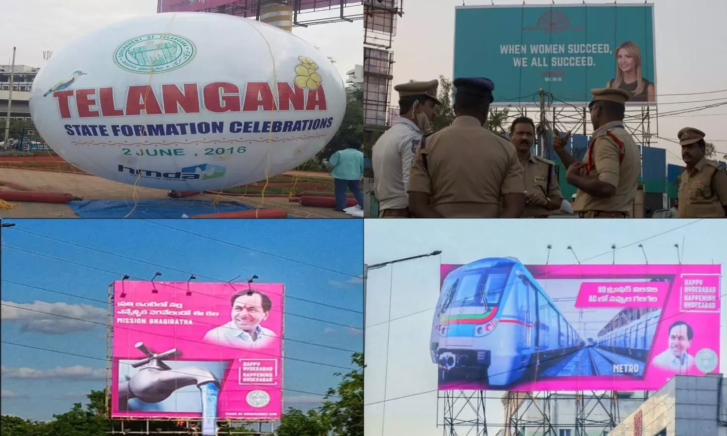 Ivankas visit to Sky balloons: Telangana govt spends Rs 310 Cr on publicity in 4 years