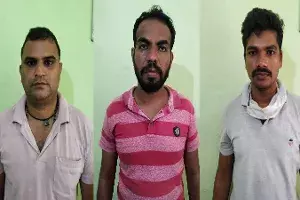 Three CISF constables arrested in fake job racket at Vizag Three CISF constables arrested in fake job racket at Vizag