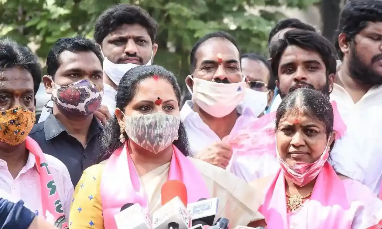 BJP and Congress stopped Rs. 10,000 relief: MLC Kavitha