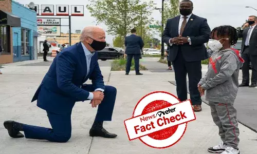 Fact Check: No, Biden did not apologise to the daughter of African-American man killed by police