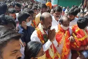 Irked by KCRs defamatory remarks against Modi, BJP files complaint with SEC Irked by KCRs defamatory remarks against Modi, BJP files complaint with SEC