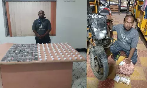 Former Facebook employee held for door-to-door delivery of drugs