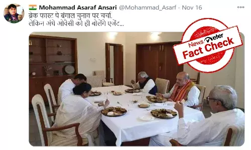 Fact Check: Political heavyweights didnt discuss WB polls 8 months before announcement as viral claim suggests