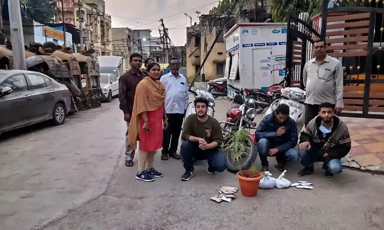 Three Yemeni nationals arrested; huge haul of MDMA, ganja seized