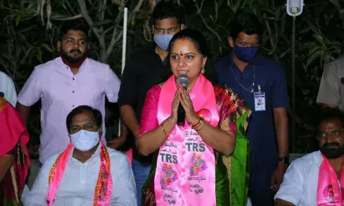 TRS owes no explanation to BJP; will win 99 seats in GHMC polls: MLC Kavitha