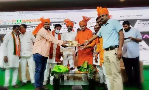 Vote for Asaduddin Owaisi is vote for Jinnah: Tejasvi Surya