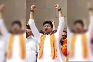 BJP leader Tejasvi Surya says not allowed to enter OU; police retort `fake news BJP leader Tejasvi Surya says not allowed to enter OU; police retort `fake news
