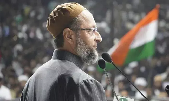 Why not surgical strikes against China to retrieve 920 kms of land in Ladakh? Owaisi lampoons BJP