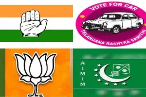 GHMC Elections: BJP has highest no of candidates with cases, TRS follows GHMC Elections: BJP has highest no of candidates with cases, TRS follows