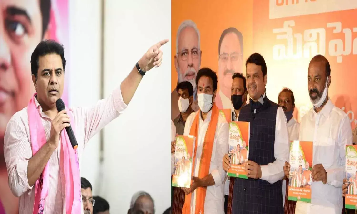 Nakal mein bhi akal chahiye: KTR takes a dig at BJPs manifesto