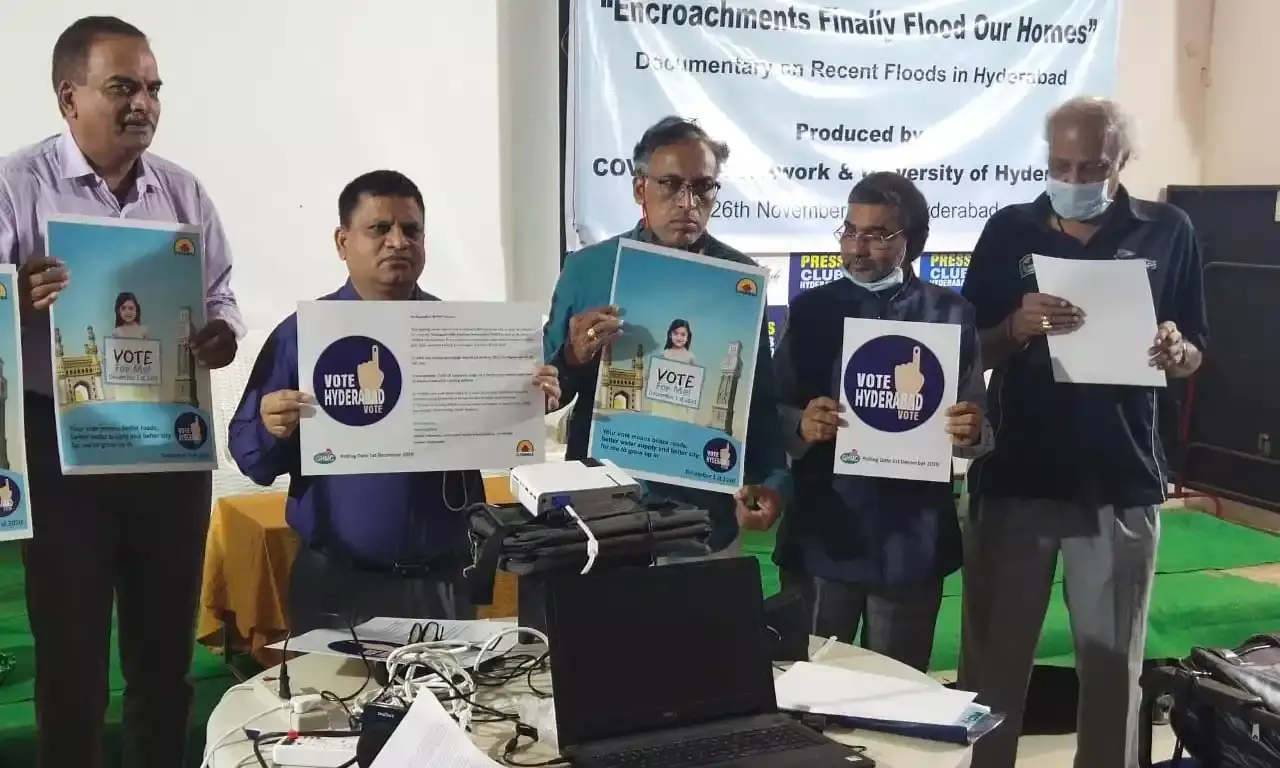 Documentary on Hyd floods to raise awareness on encroachment ahead of polls