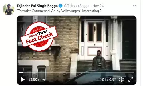Fact check: Viral video of a driver attempting suicide bombing is spoof, not Volkswagens car ad