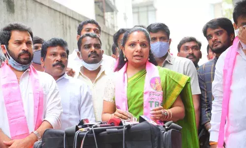 Why no Bharat Ratna posthumously to former PM P.V Narasimha Rao: Kavitha asks BJP