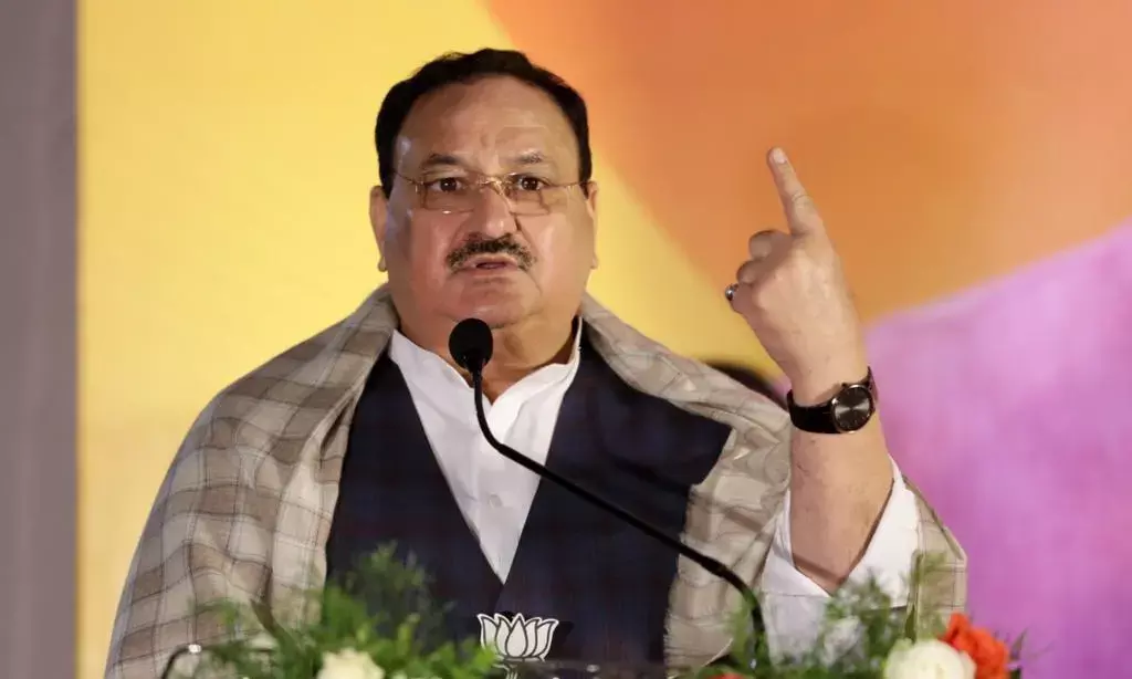 KCR is worried about son, daughter, sons-in-law; TRS is corrupt party: Nadda