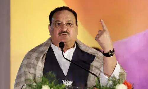 KCR is worried about son, daughter, sons-in-law; TRS is corrupt party: Nadda