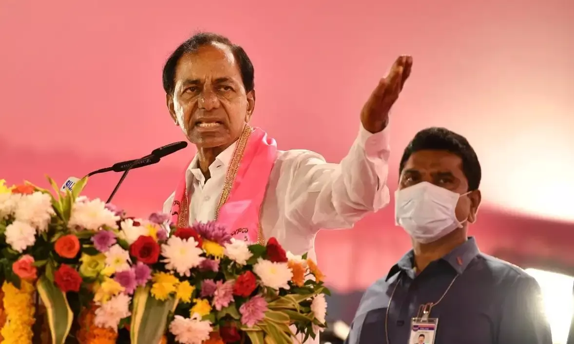 Divisive forces trying to spread hate; vote for TRS is a vote for development: KCR