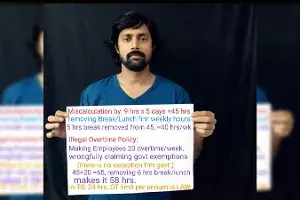 Notice issued to Telangana labour commissioner after Amazon sacks employee Notice issued to Telangana labour commissioner after Amazon sacks employee