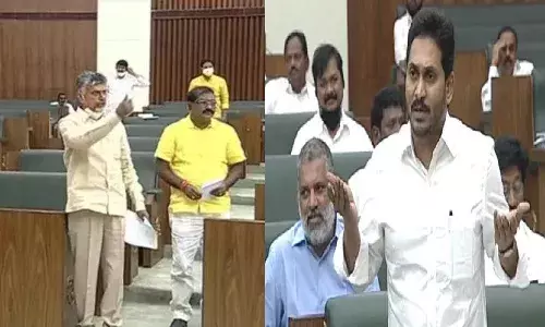 TDP chief Naidu, 12 others suspended for a day from AP Assembly