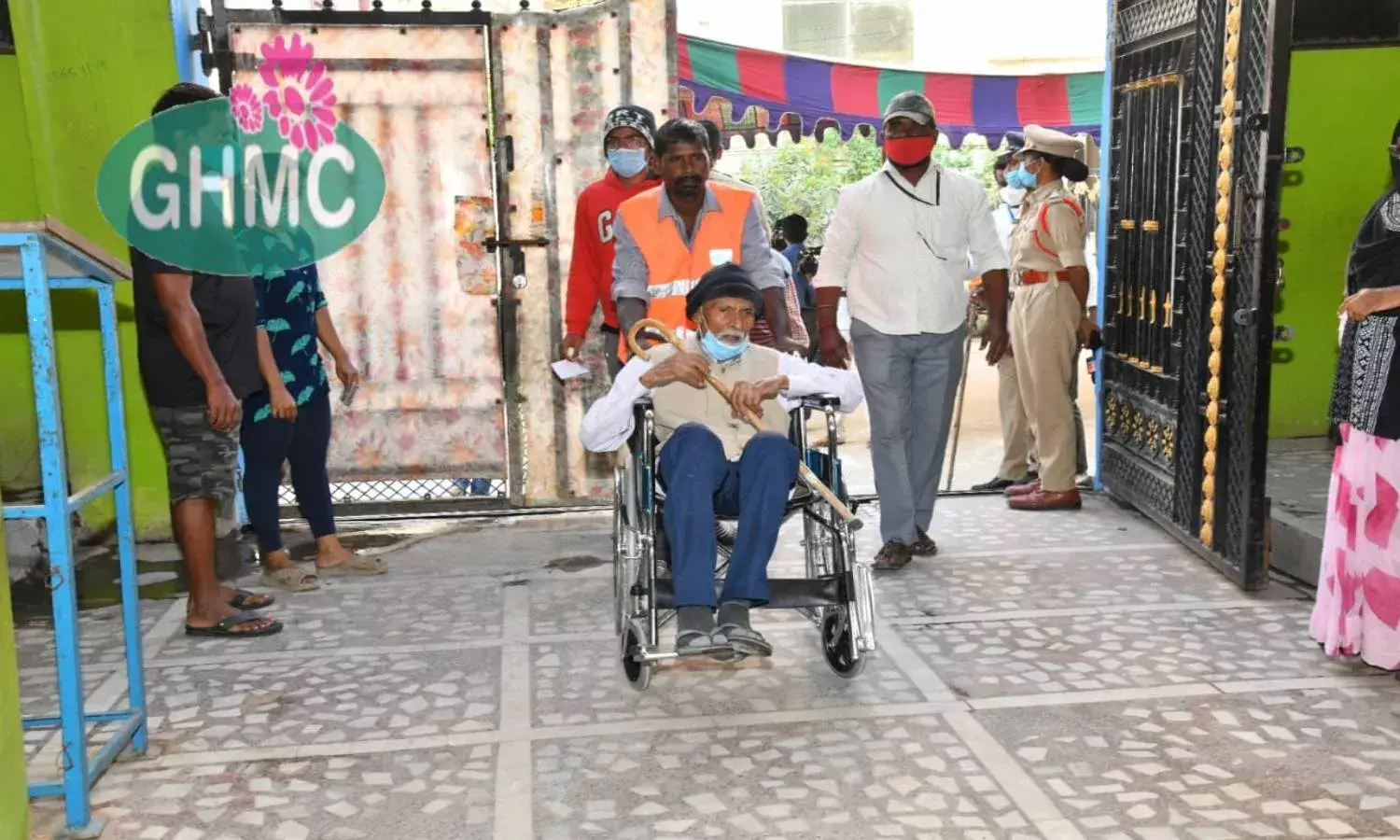 GHMC Elections: Curious case of polling at Lunger House