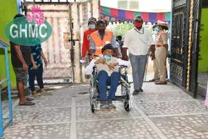 GHMC Elections: Curious case of polling at Lunger House GHMC Elections: Curious case of polling at Lunger House