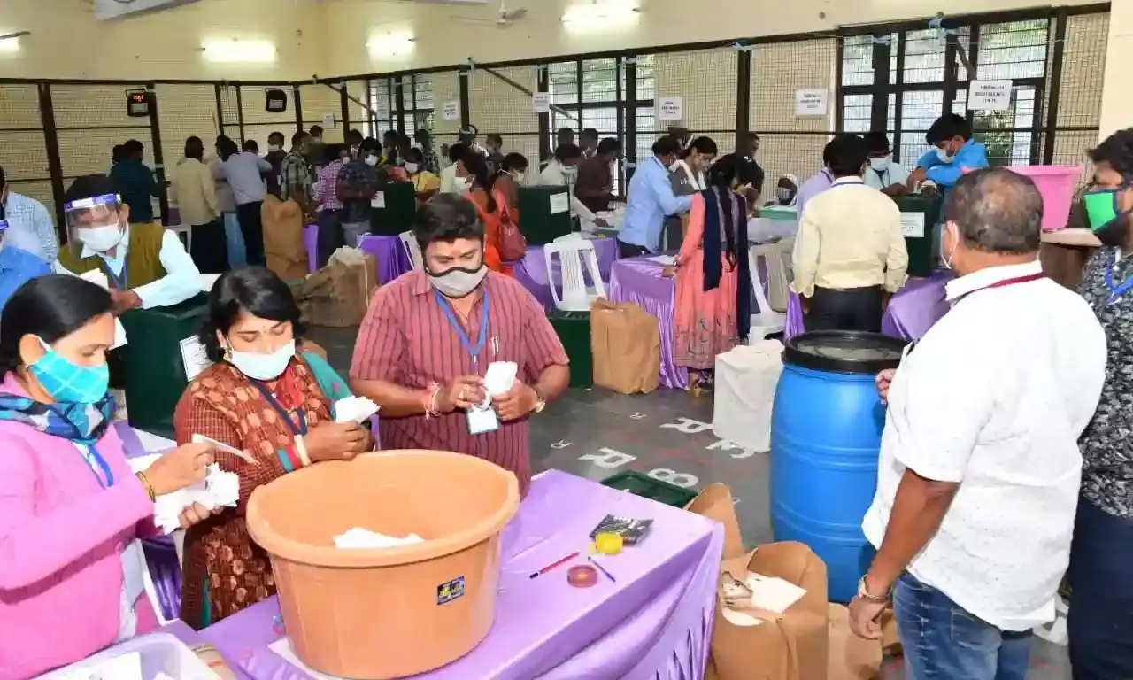 GHMC Polls Final Result: TRS wins 55 seats, BJP 48 seats,  AIMIM 44 seats, Congress 2 seats