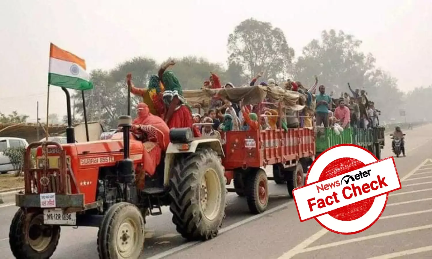 FACT CHECK: Viral image of 2017 Jat protests passed off as farmers protest