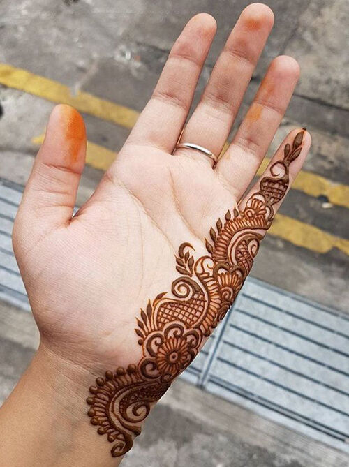 Henna For Hand 25 Different Simple Hand Mehndi Designs For Beginners