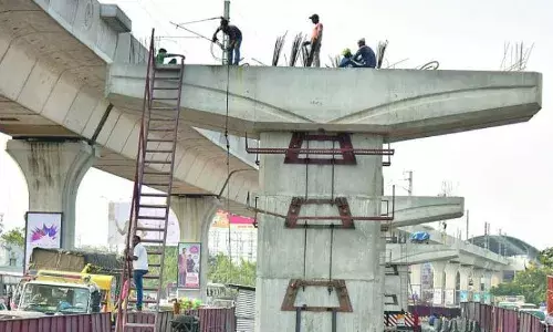 Traffic restrictions from Tolichowki to Gachibowli due to flyover construction