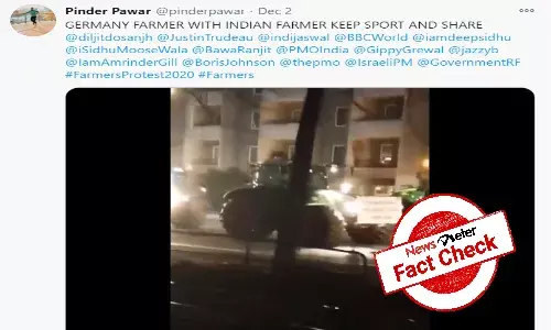 FACT CHECK: German farmers in viral video are protesting against fertilizer rules, not supporting Indian farmers
