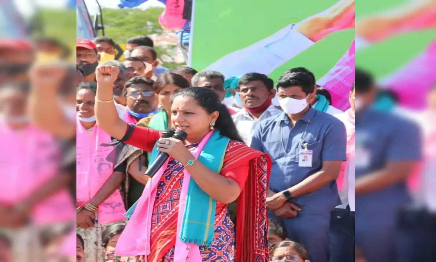 Bharath Bandh: MLC Kavitha calls for One Nation, One Market, One MSP