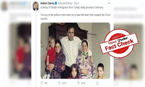 Fact Check: Photograph of Turkish immigrant boy falsely claimed to be Dr Ugur Sahin
