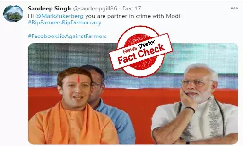 Fact check: Viral picture of Facebook CEO Mark Zuckerberg, PM Narendra Modi is morphed