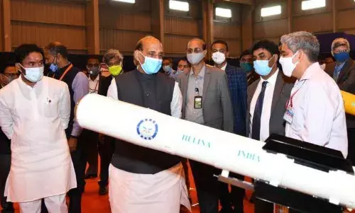 Rajnath Singh inaugurates Indias first hypersonic wind tunnel test facility in Hyderabad