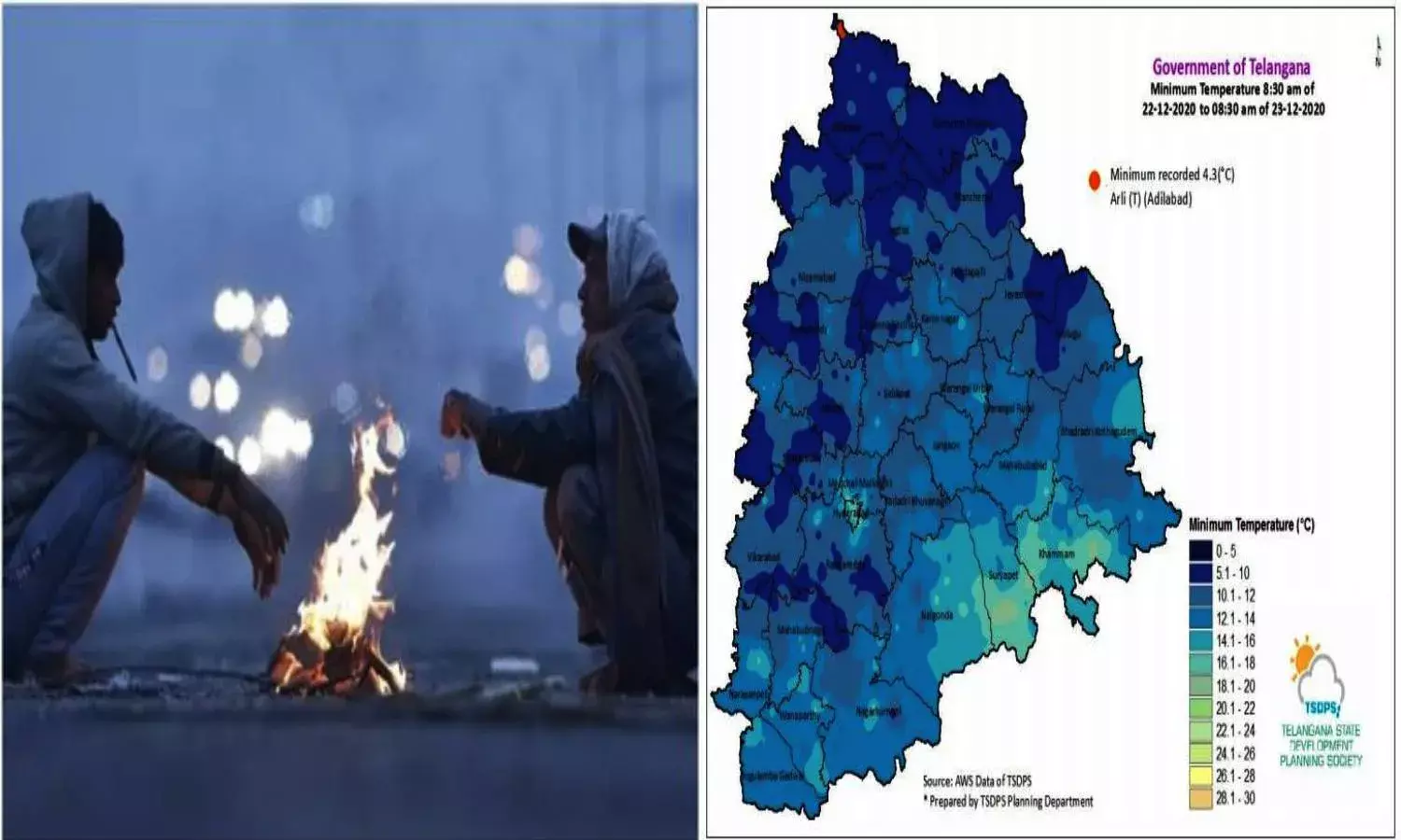 Orange alerts: IMD forecasts cold wave on Christmas eve