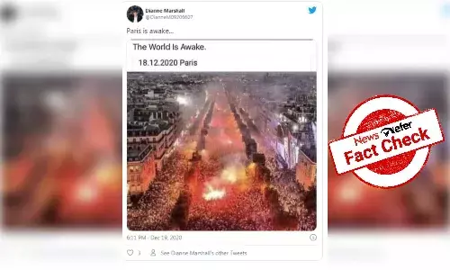 Fact check: No, French people are not protesting against government over Covid 19 restrictions