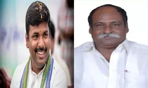 YSRC MLA challenges TDP MLA in Vizag