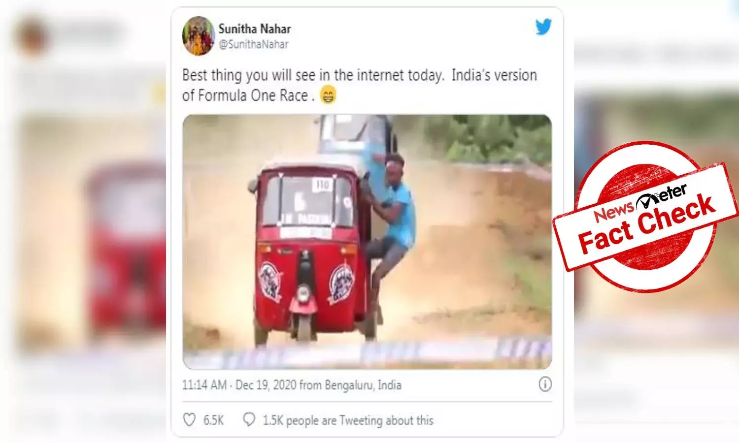 Fact Check: Viral auto-rickshaw race video is from Sri Lanka, not India