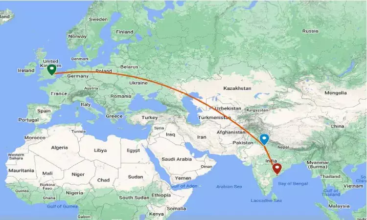 UK returnee from Rajamundry who escaped authorities in Delhi tests +ve for new COVID strain