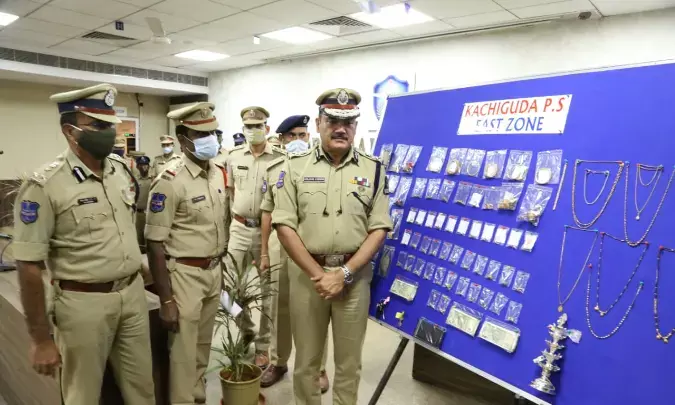 Caregiver who robbed paralytic patient caught, items worth Rs. 35L seized