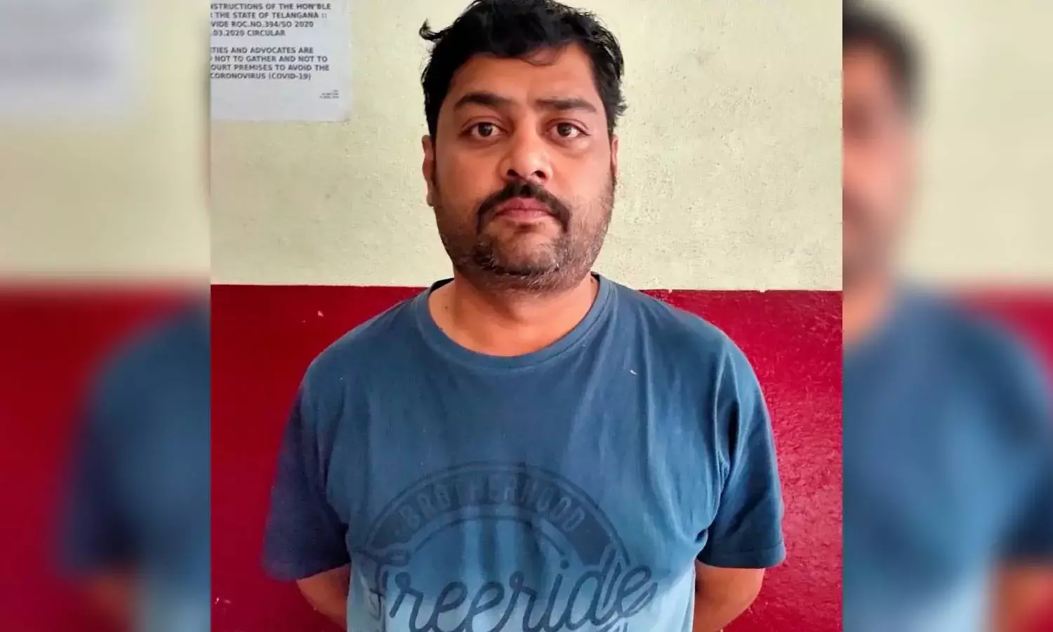 One held for scamming people through phone calls