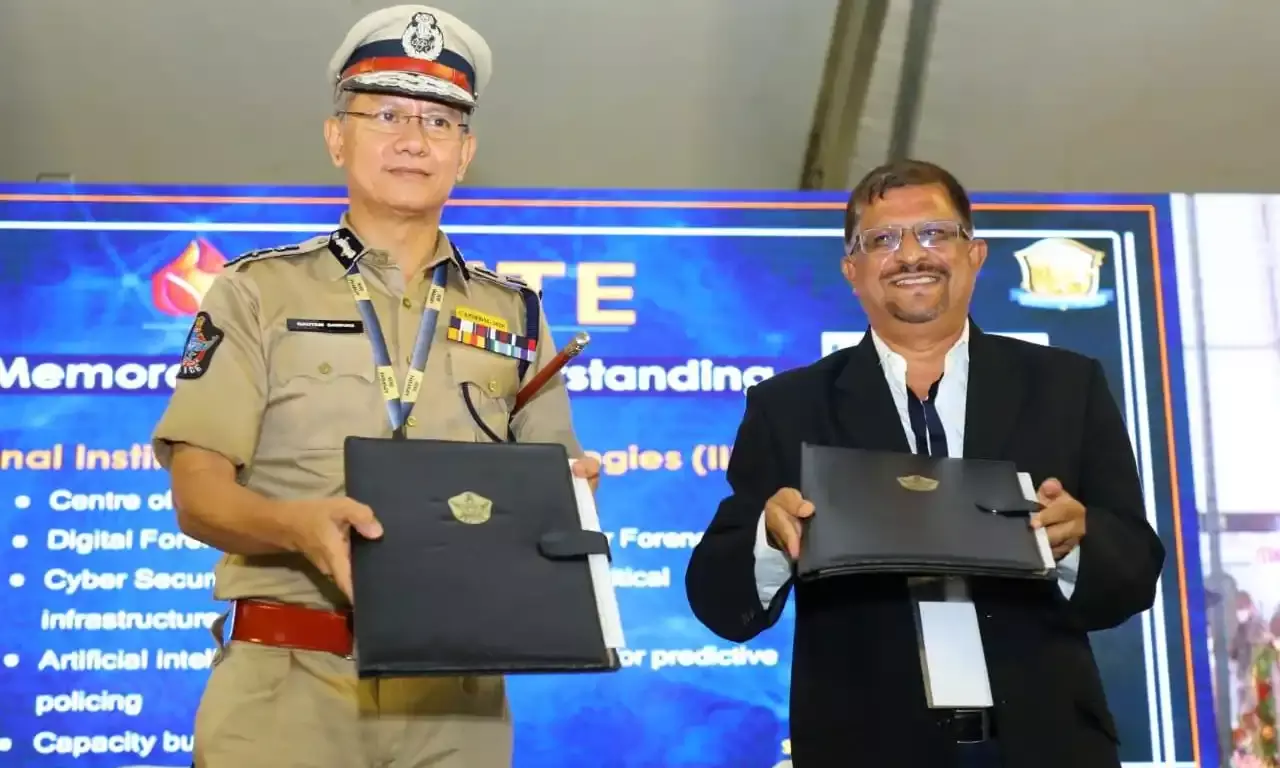 AP police signs MoU with state skill development corporation, IIDT-Tirupati to help enhance skills of officers