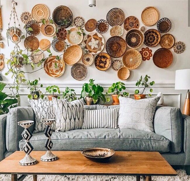 10 Trending Living Room Wall Decor Ideas 2021 - Boho Living Room Wall Decor Ideas